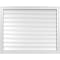 Ekena Millwork Vertical Surface Mount PVC Gable Vent: Functional, w/ 2"W x 1-1/2"P Brickmould Frame, 40"W x 32"H GVPVE40X3202SF - alternate 1
